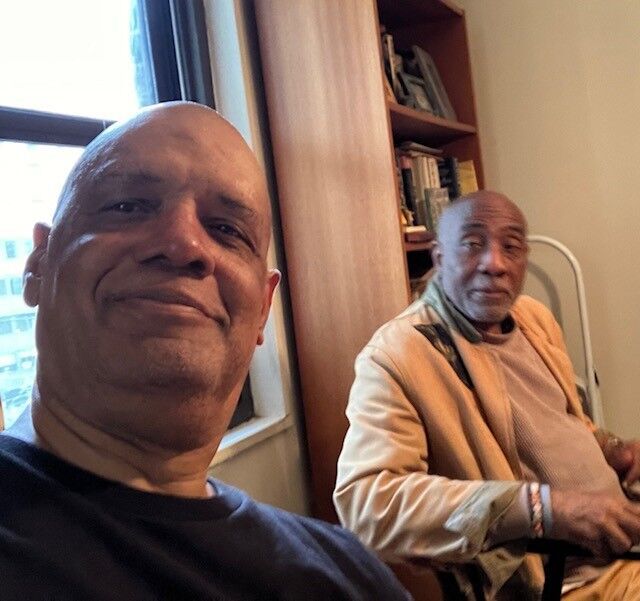 Sutton with Jeff Rivers